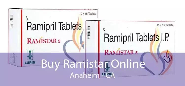 Buy Ramistar Online Anaheim - CA